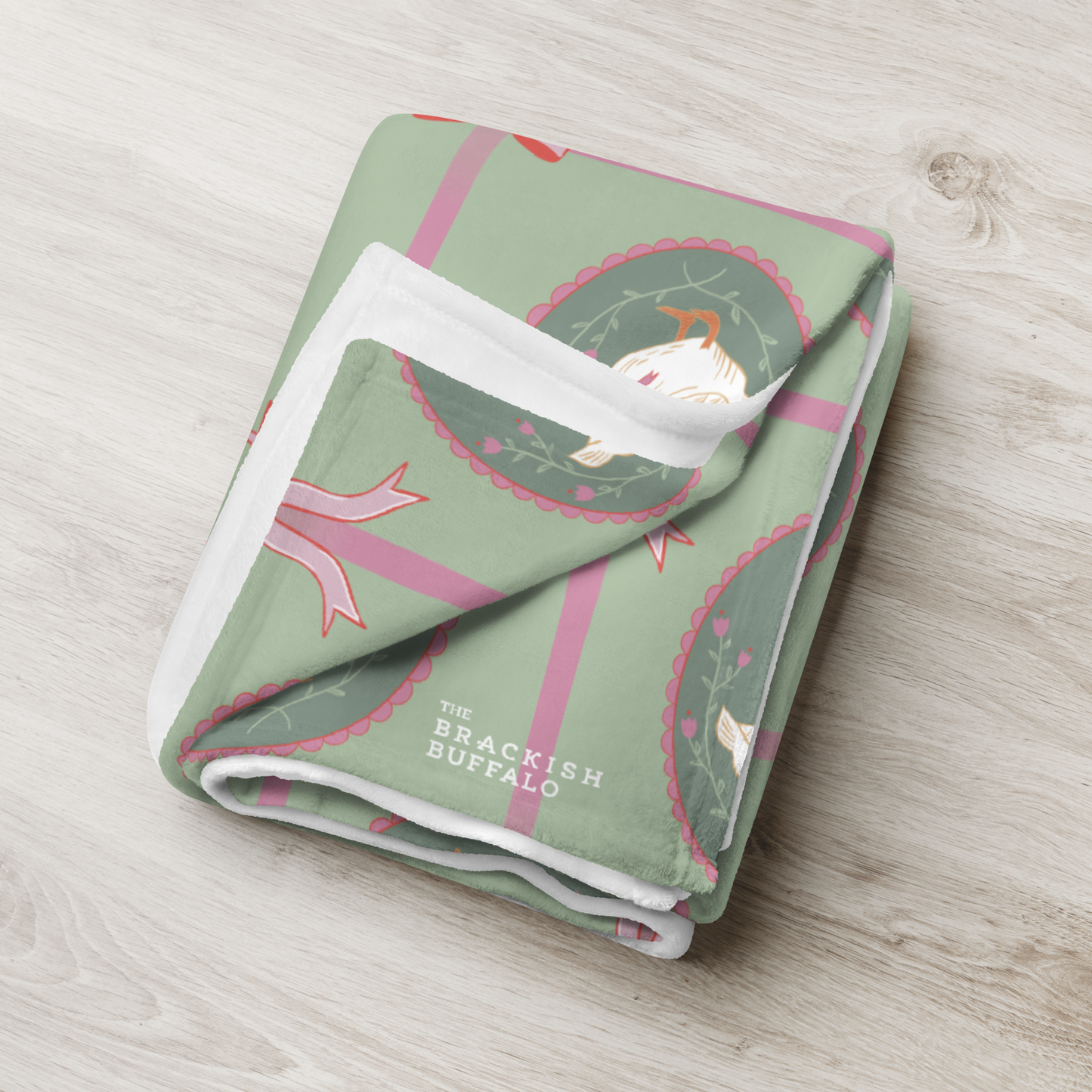 Hey Duckie Throw Blanket