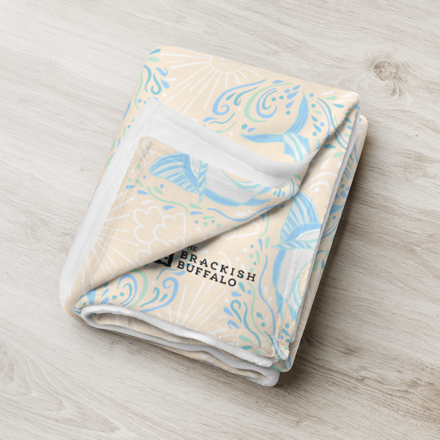 Marlin Sunshine Throw Blanket