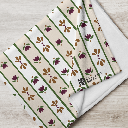 Rosette Throw Blanket