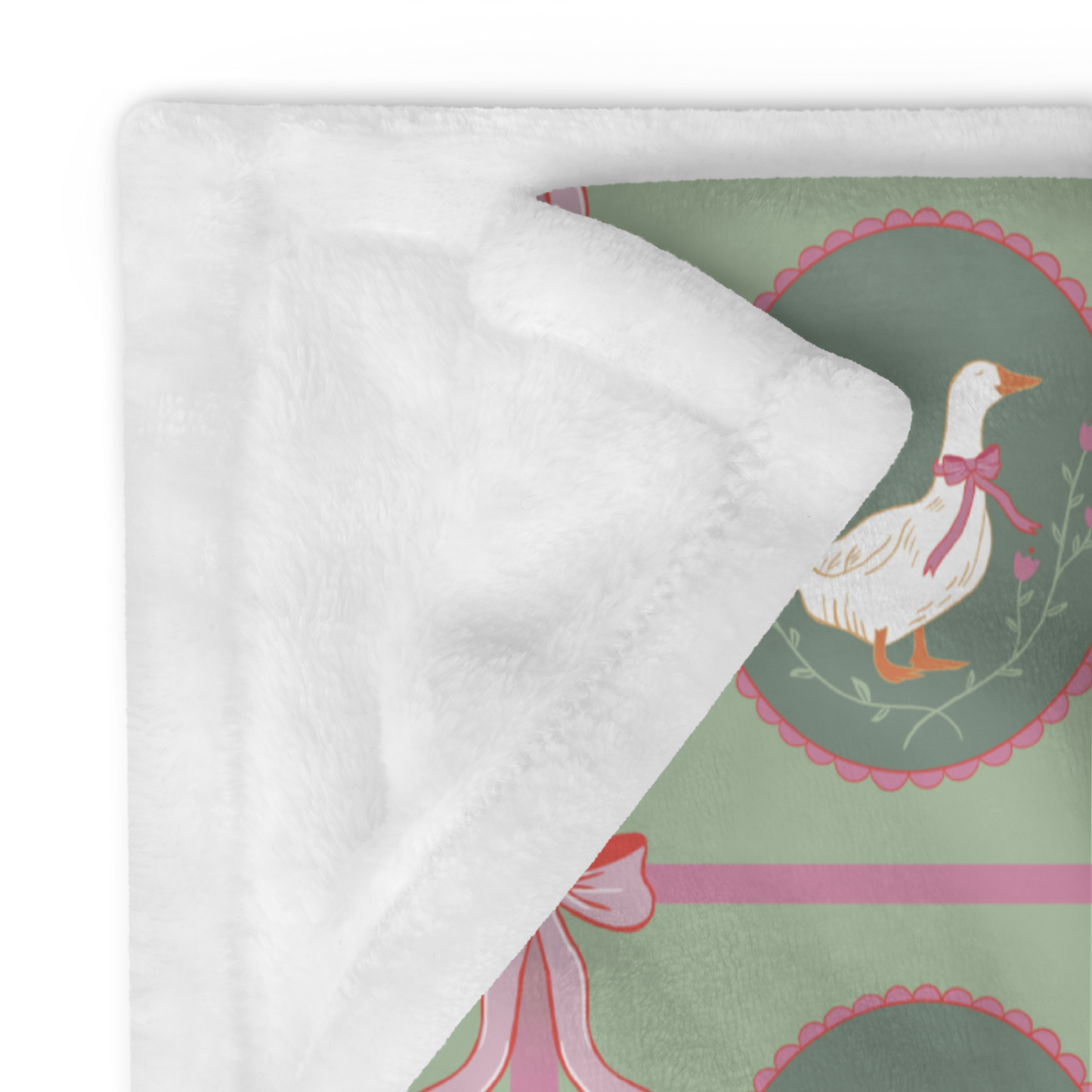 Hey Duckie Throw Blanket